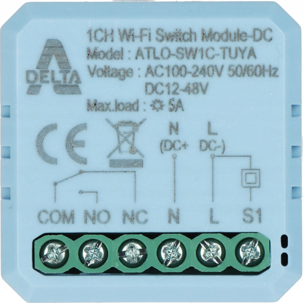 SMART SWITCH ATLO-SW1C-TUYA Wi-Fi, Tuya Smart