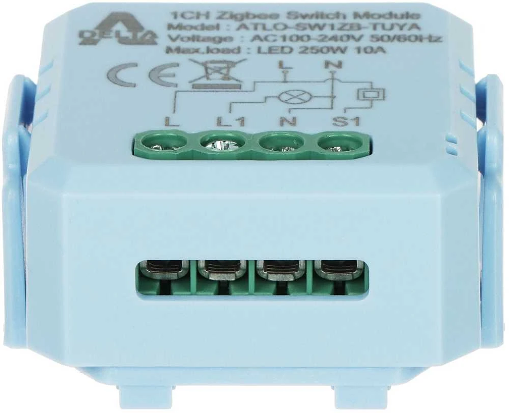 SMART SWITCH ATLO-SW1ZB-TUYA ZigBee, Tuya Smart