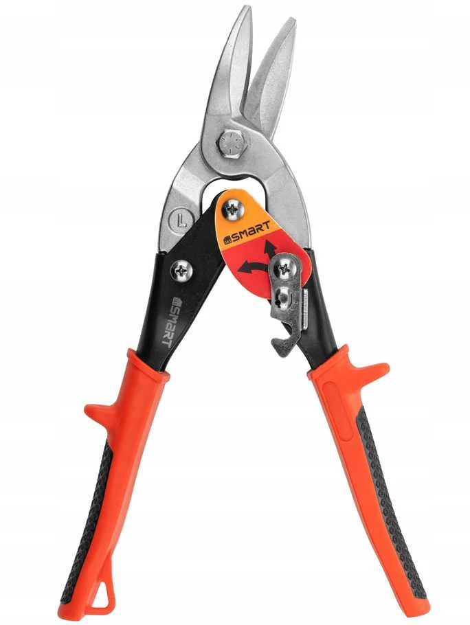 SMART365 skardos žirklės soft grip, 240 mm, crmo, kairiosios