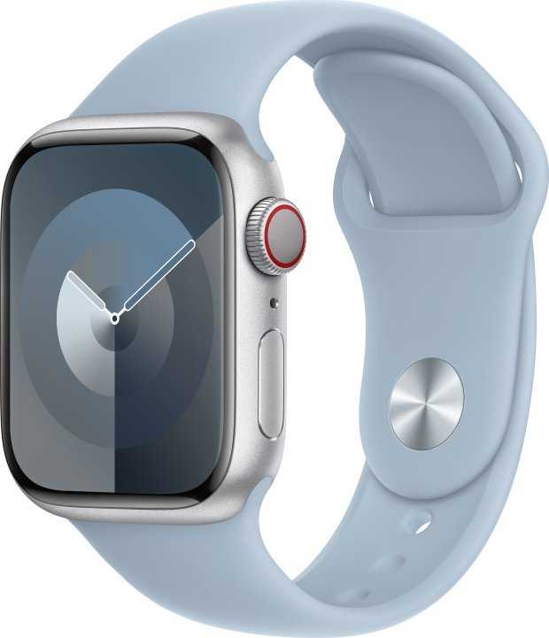 Išmaninė apyrankė „Apple“ 41 mm „Mėlyna“ sportinė apyrankė - M/L
