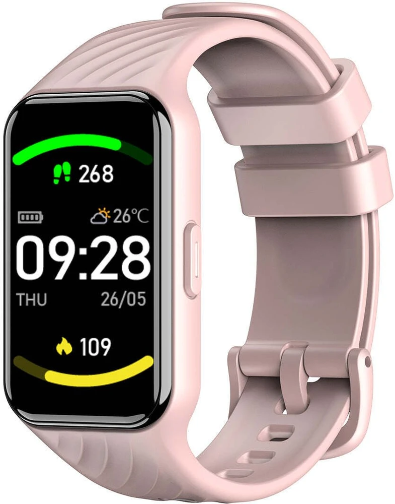 Išmanusis laikrodis Smartband Blackview R10/Rožinė R10Pink R10Pink