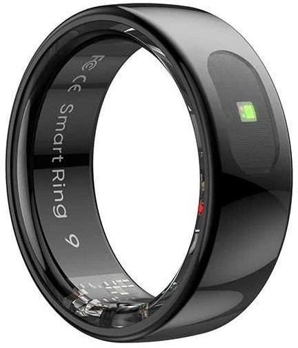 Išmanusis žiedas Powerton SMART RING PRO, juodos spalvos, 7 dydis