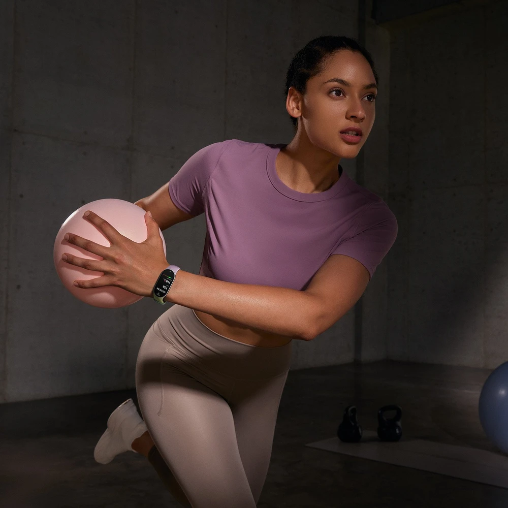 Išmanioji apyrankė Xiaomi Smart Band 10, Rožinės spalvos