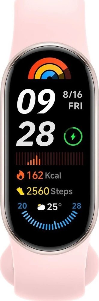 Išmanioji apyrankė Xiaomi Smart Band 9, Rožinės spalvos