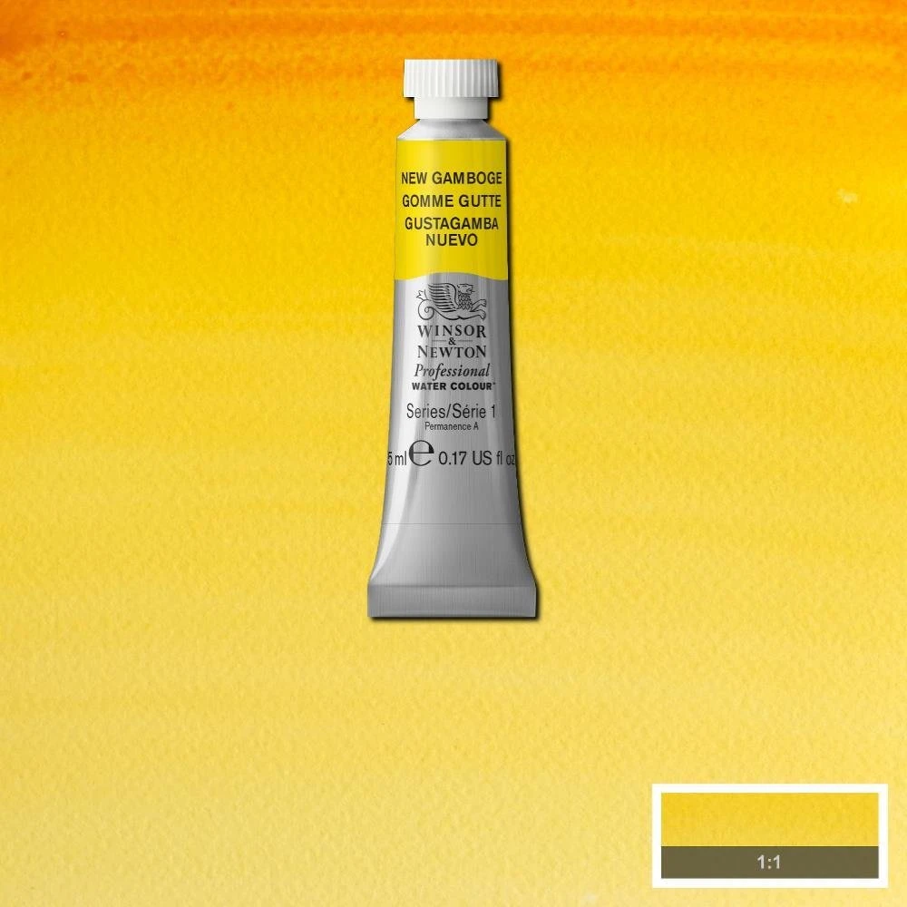 SmartMax akvareliniai dažai profesionalams, 5 ml, New Gamboge 267