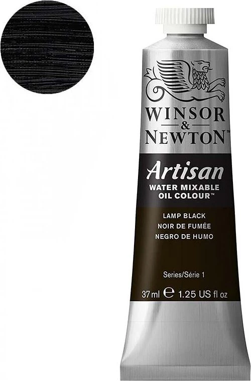 Winsor Newton Aliejiniai dažai Artisan 37ml 337 S1 Lamp Juodas