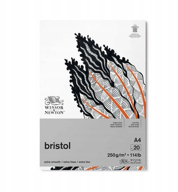 SmartMax Bristol bloknotas, 250 g, A4, 20 puslapių