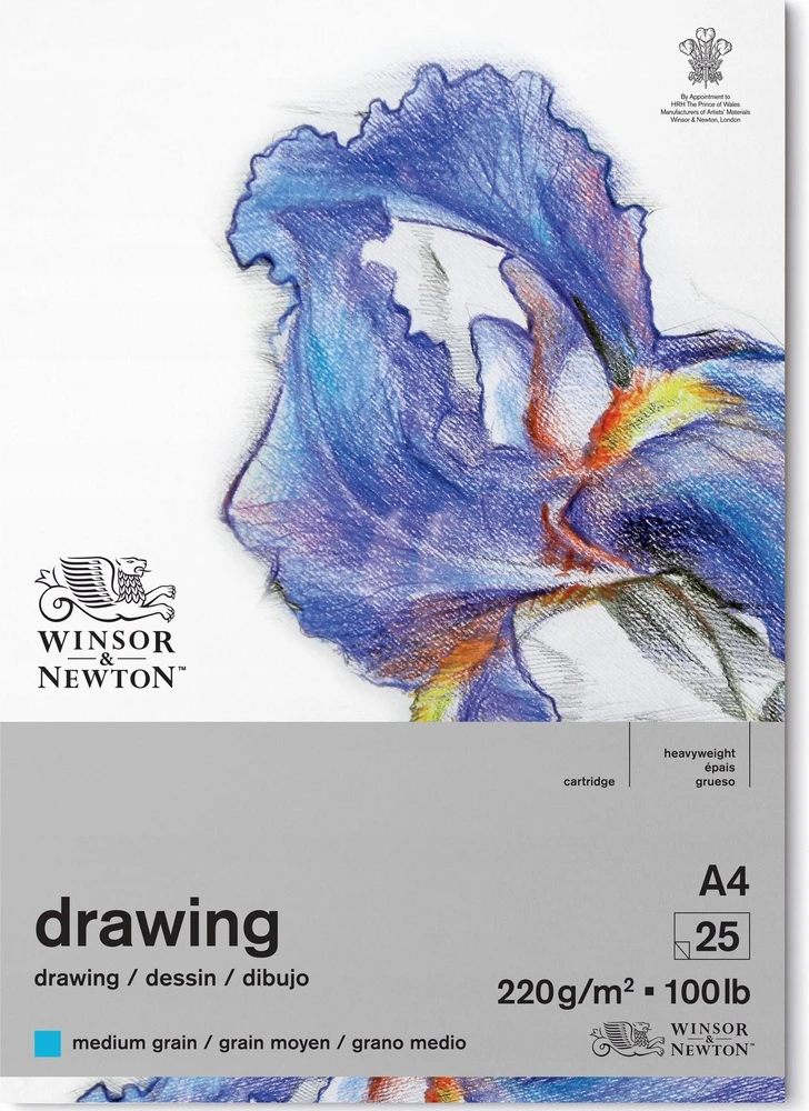 SmartMax Drawing pad medium A4, 220g, 25 pages