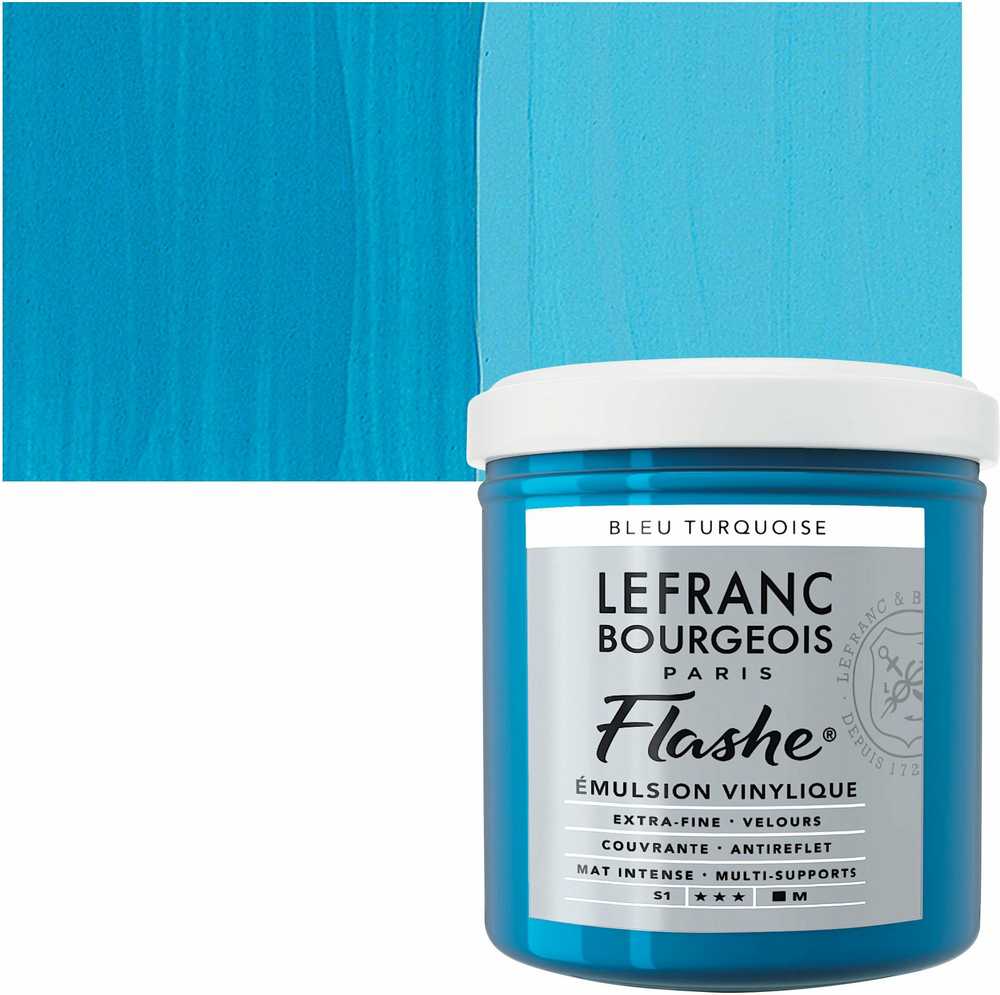 SmartMax Flashe Acrylic 125ml Turquoise Mėlyna 050