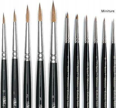 SmartMax Kolinsky sable brush series 7 miniature No. 7-000