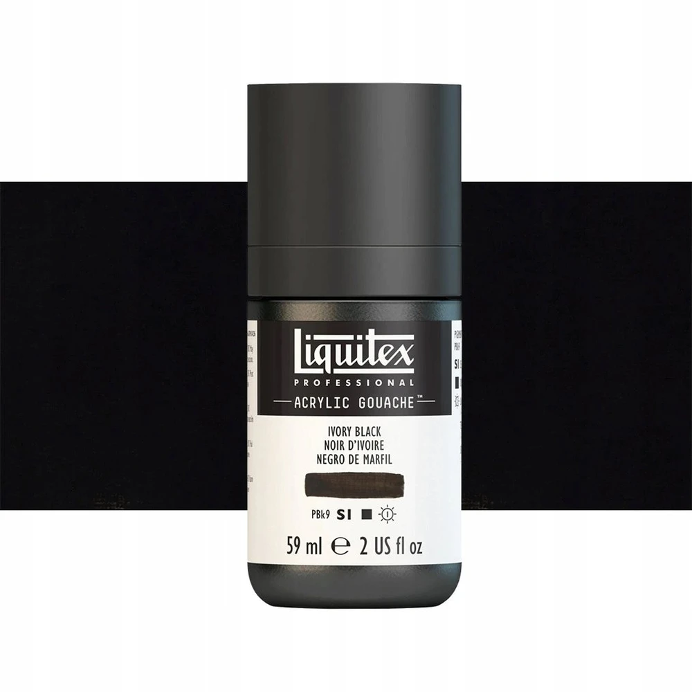SmartMax LQX Acrylic Gouache 59ml Ivory juodas 244