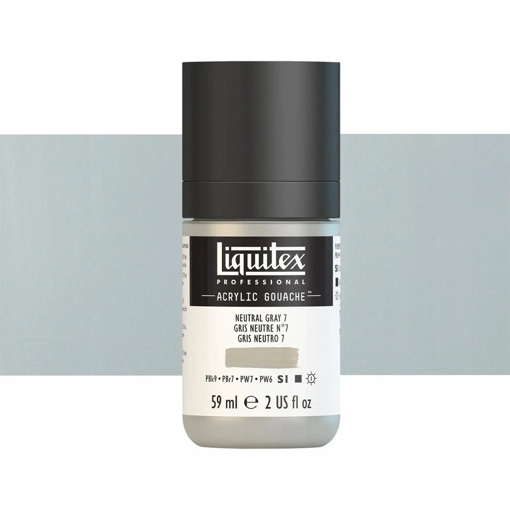 SmartMax LQX Acrylic Gouache 59ml Neutral pilkas 7 600