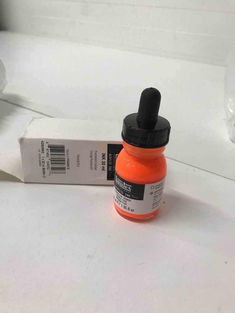 SmartMax Proff. acrylic ink 30ml flourescent oranžinis 982