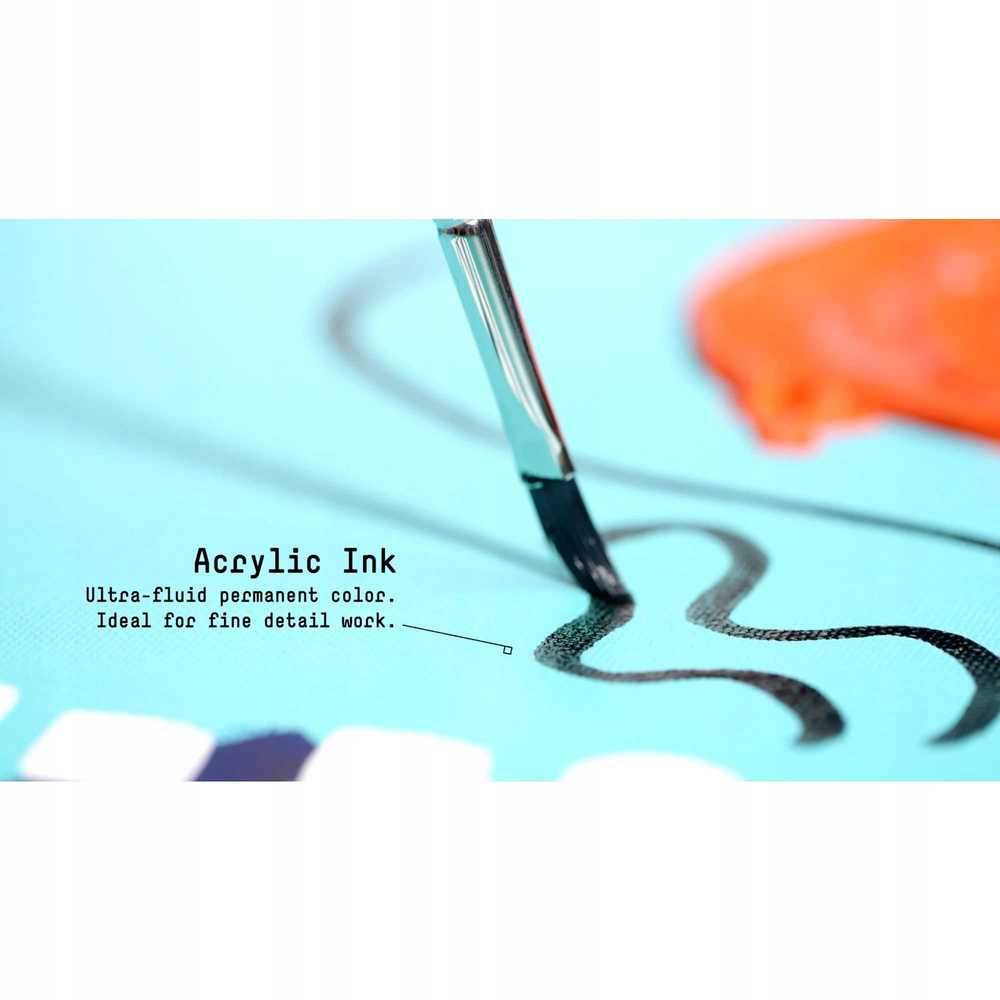 SmartMax Proff. acrylic ink 30ml flourescent oranžinis 982