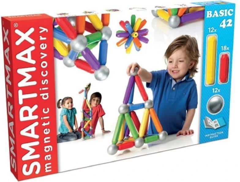 Iuvi Games Magnetinių kaladėlių rinkinys Smart Max Start XL 42 vnt