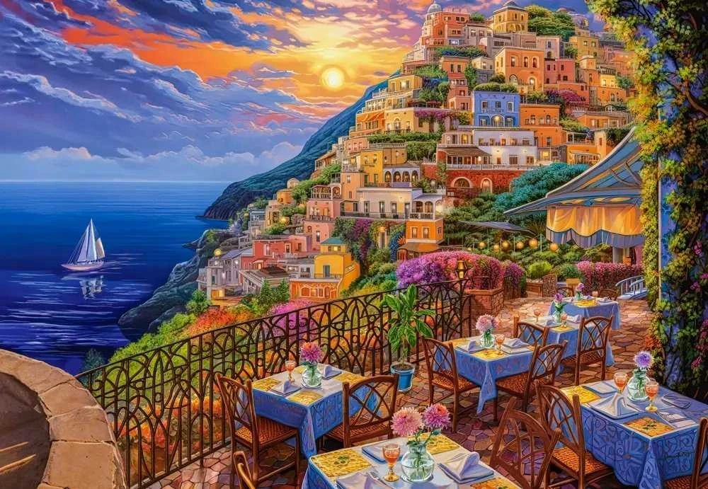 Castorland dėlionė Romantic Positano Evening 1500 det.
