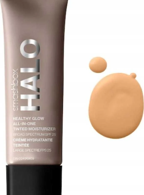 „Smashbox Halo Healthy Glow“ drėkinamasis tonuotas drėkiklis su vidutinio įdegio SPF 25, 40 ml