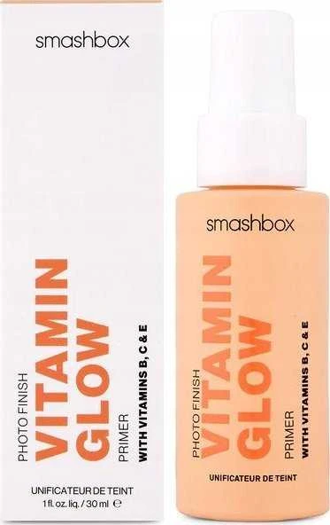 „Smashbox“, „Photo Finish“, vitaminai B, C, E, skaistinantis skystas makiažo pagrindas, 30 ml