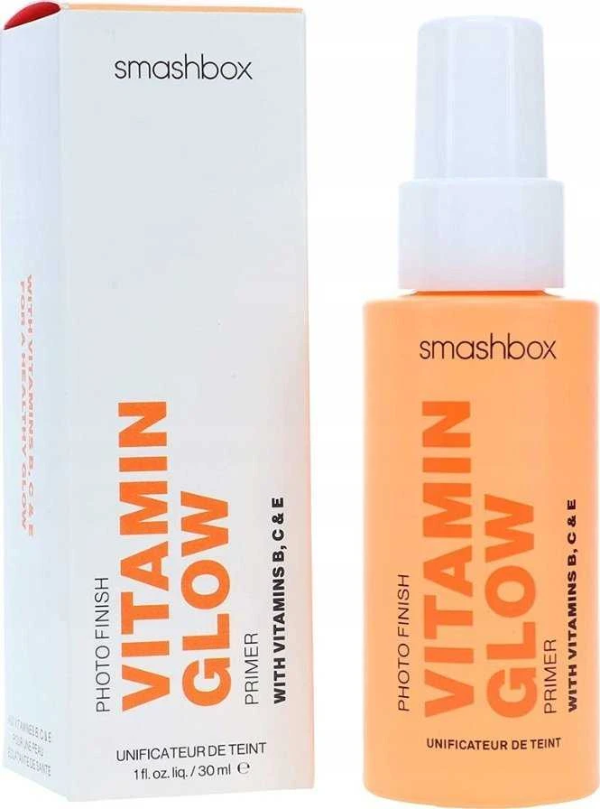 „Smashbox“, „Photo Finish“, vitaminai B, C, E, skaistinantis skystas makiažo pagrindas, 30 ml