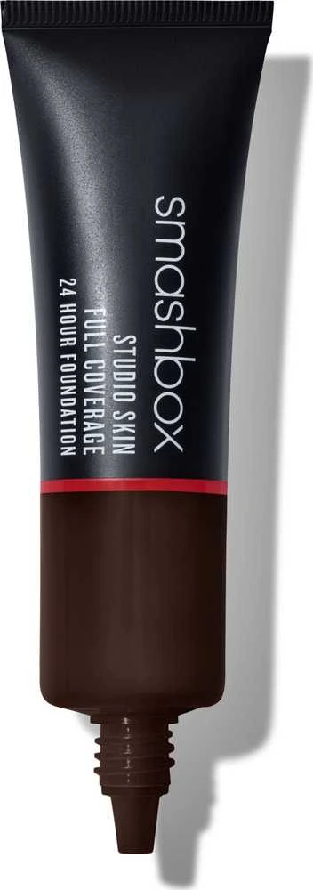 „Smashbox Studio Skin High Cover“ skystas makiažo pagrindas, 4.7 labai gilus neutralus, 30 ml