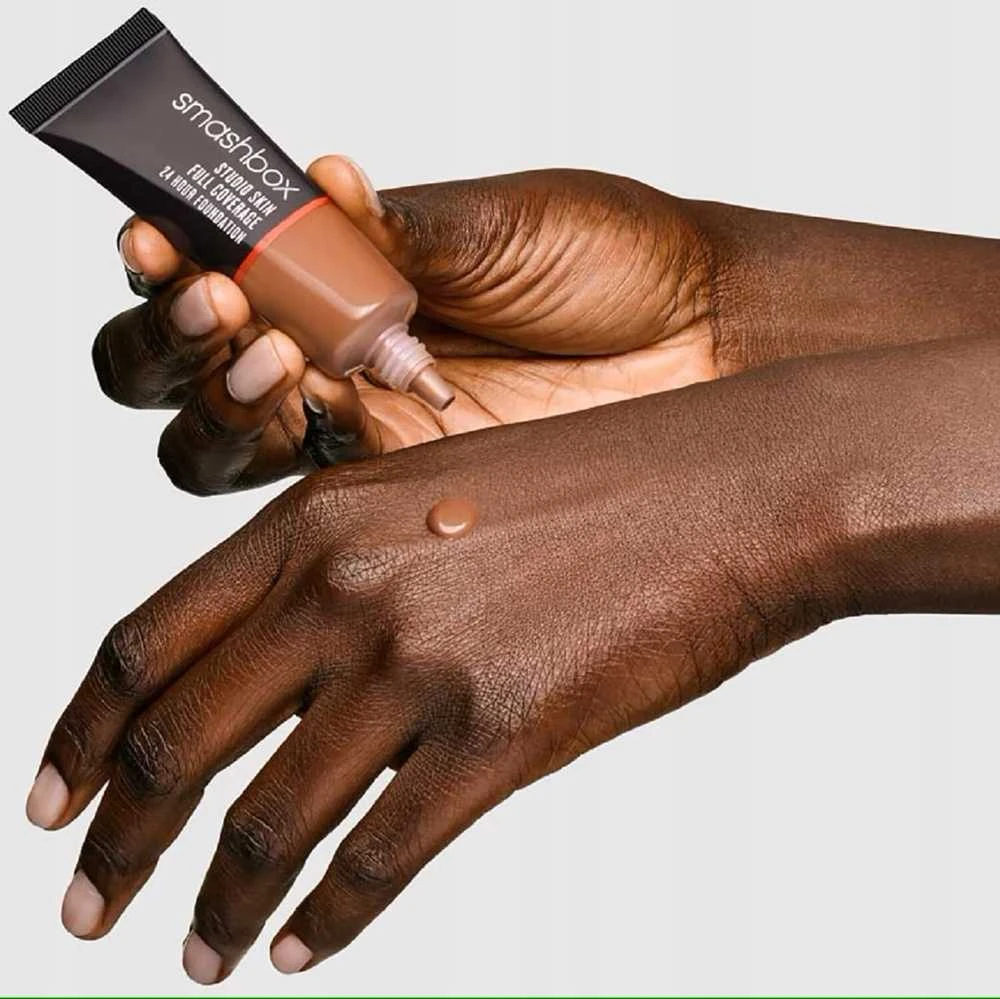 „Smashbox Studio Skin High Cover“ skystas makiažo pagrindas, 4.35 Deep Cool, 30 ml