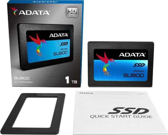 ADATA | Ultimate SU800 1TB | 1024 GB | SSD form factor 2.5" | Solid-state drive sąsaja SATA | Skaitymo greitis 560 MB/s | Rašymo greitis 520 MB/s