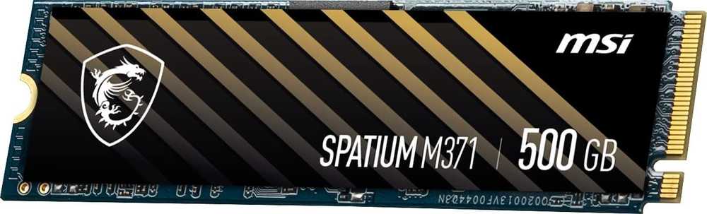 Kietasis diskas - MSI SPATIUM M371 500 GB NVMe M.2 PCIe 3.0
