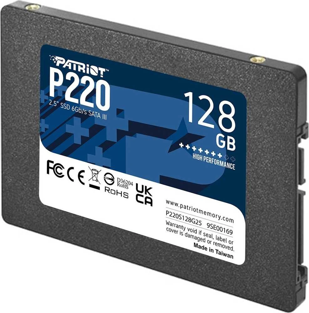 PATRIOT P220 128GB SATA3 2.5" SSD