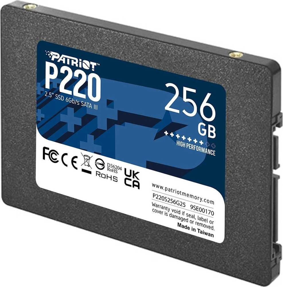 PATRIOT P220 256GB SATA3 2.5" SSD