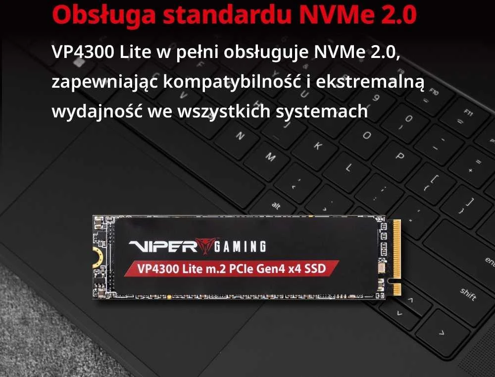 PATRIOT Viper VP4300 Lite 1TB M.2 2280 PCIe Gen4 x4