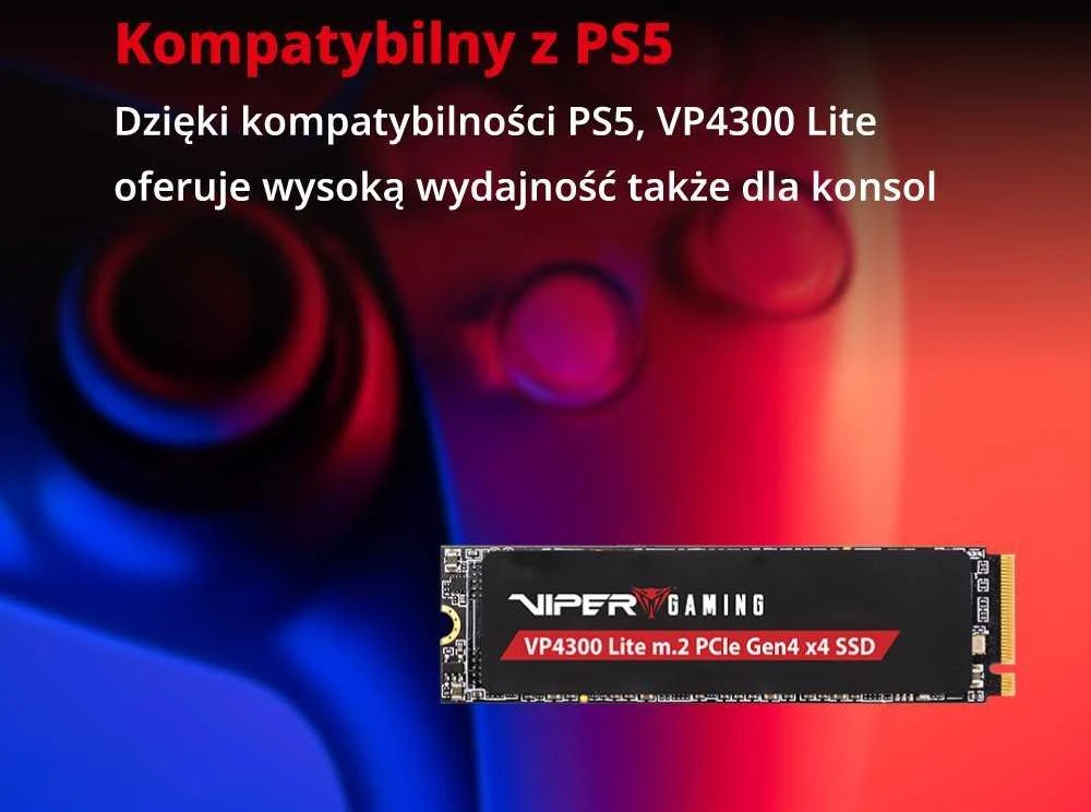 PATRIOT Viper VP4300 Lite 1TB M.2 2280 PCIe Gen4 x4