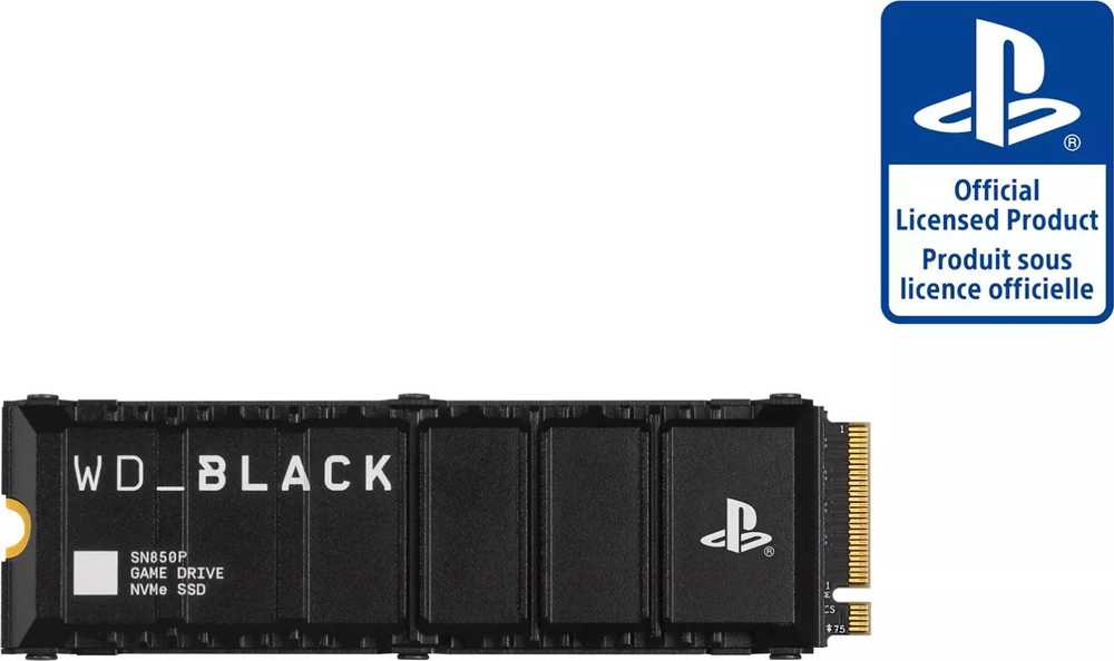 Sandisk WD Juodas SN850P NVME SSD FOR - PS5 4TB