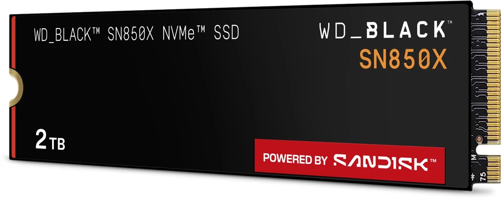 Western Digital SMD N850X 2TB M.2 2280 PSI -E x4 Gen4 NVME (WDBB9H0020BNC- WRSN)