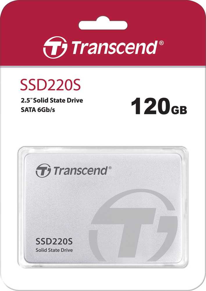 SSD diskas Transcend 220S 120GB 2.5'' SATA III (TS120GSSD220S)