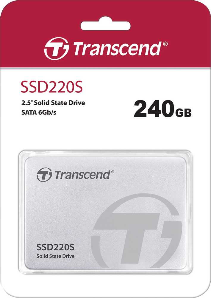 TRANSCEND SSD220S 240GB SSD 2.5" SATA3