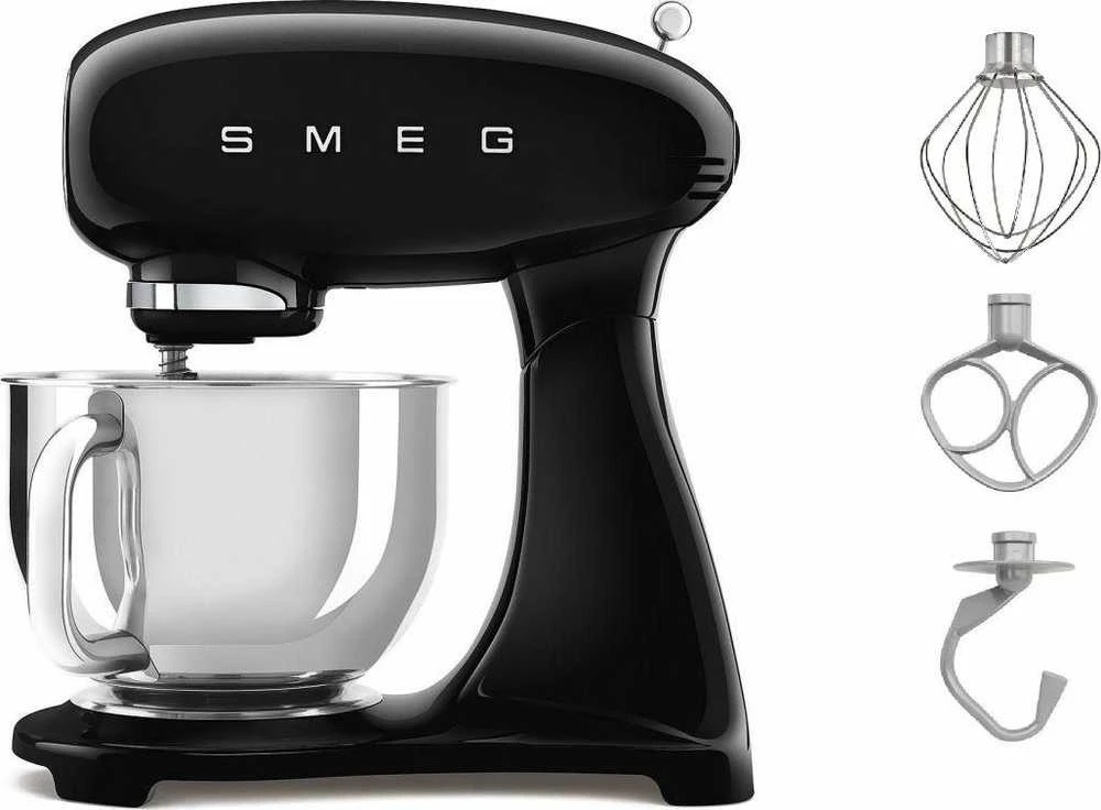 Virtuvinis kombainas Smeg SMF03BLEU, Juodos spalvos