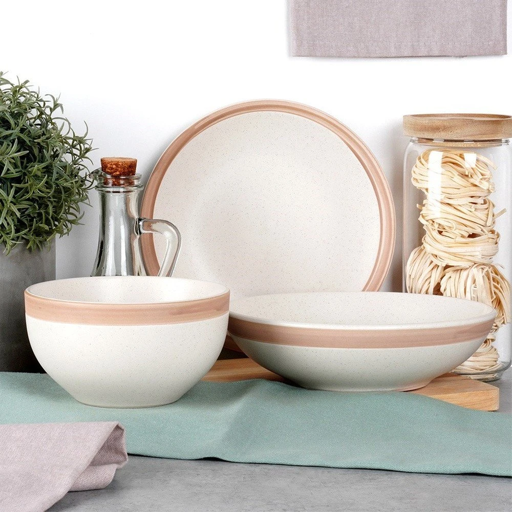 NAVA Dessertinė lėkštė ARTHENA BEIGE 21 cm