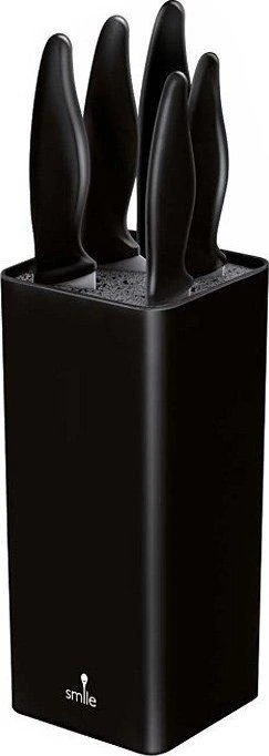 Smile Smile SNS-6 6-piece juodas peilis block set | Smile