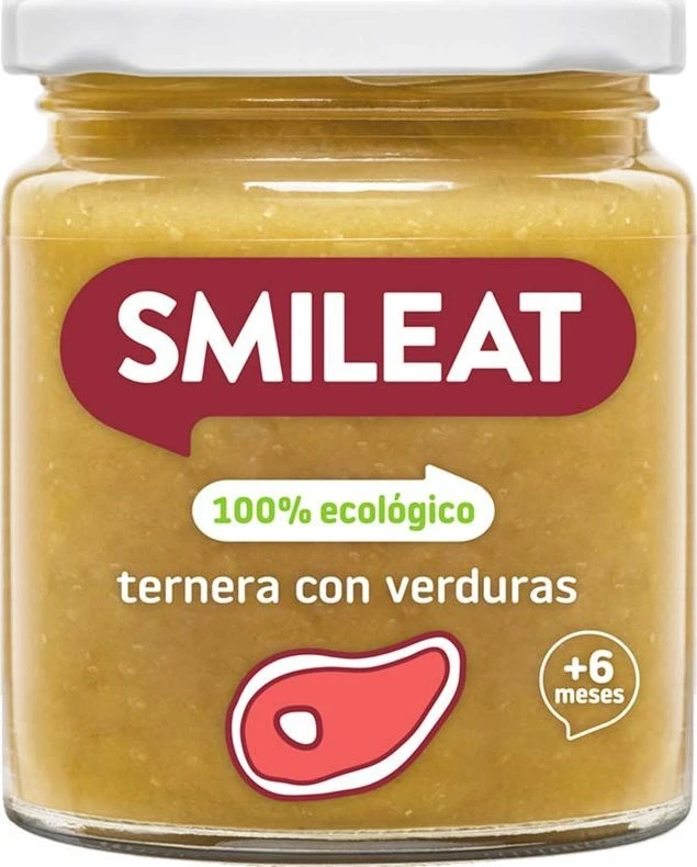 Smileat Potito Bio veršiena su daržovėmis 230g