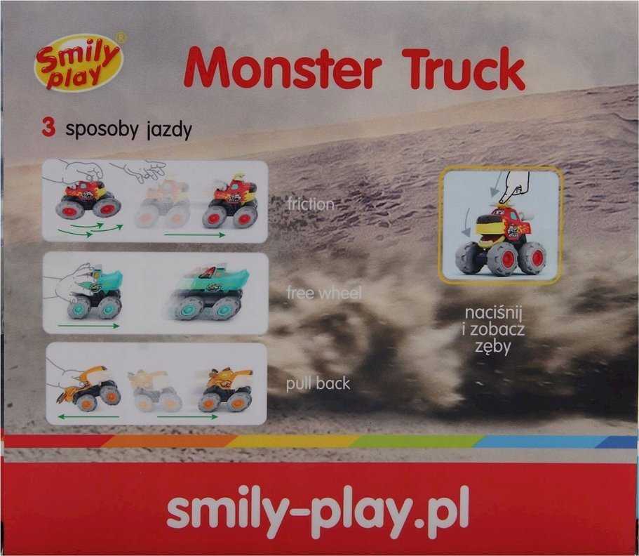 Visureigis Smily Žaisti Monster Truck Bull