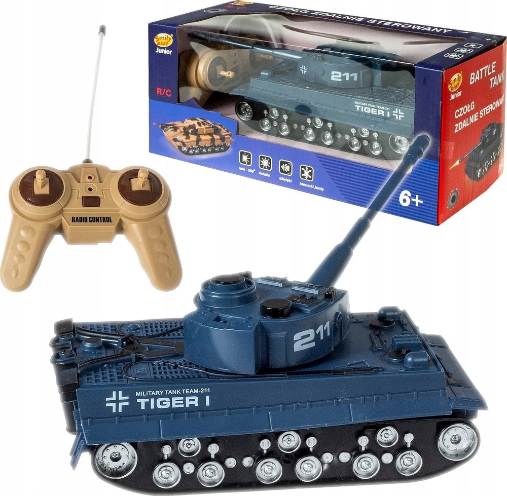 Anek Smily Play *****Czołg RC/kroviklis nieb SmillyP SP84400 44004