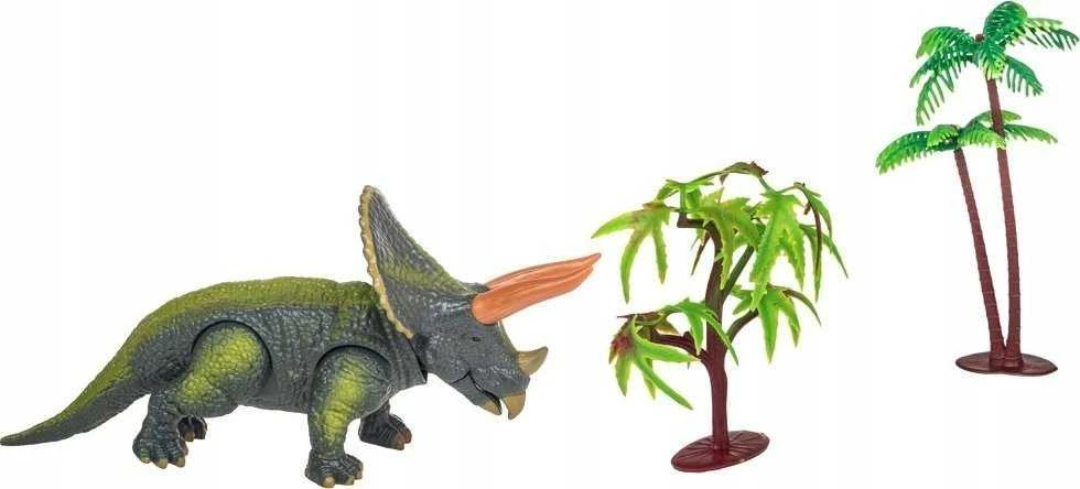 *SMILY DINOSAUR ST. garsas, 25 cm, tiranozauras