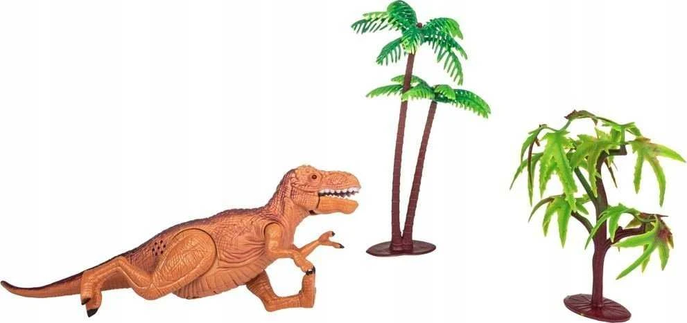 *SMILY DINOSAUR ST. garsas, 25 cm, tiranozauras