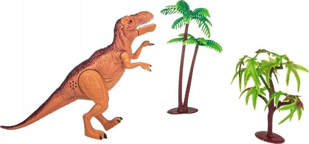 *SMILY DINOSAUR ST. garsas, 25 cm, tiranozauras