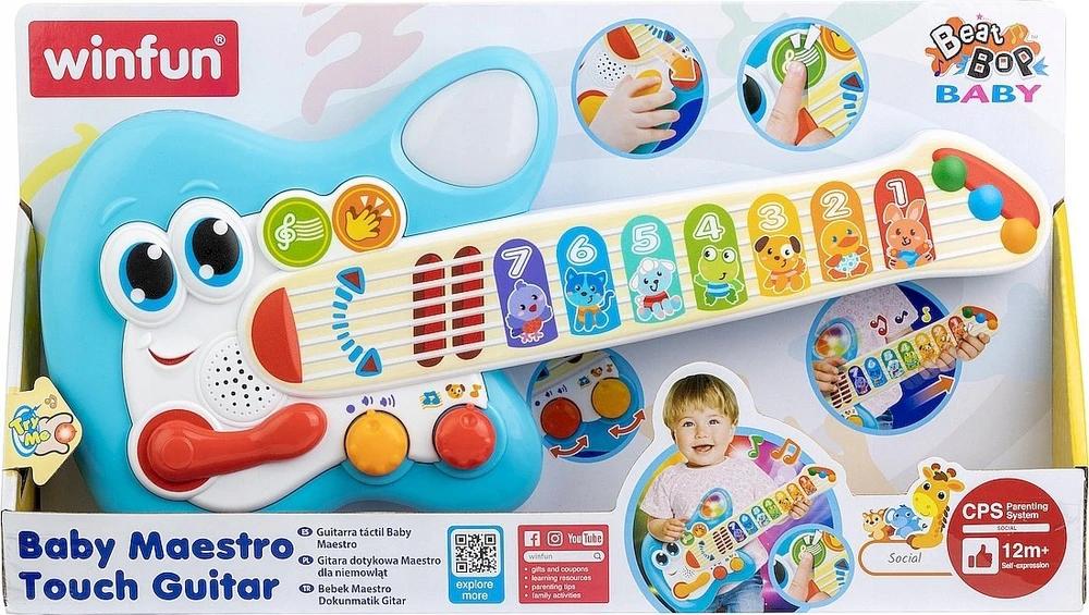 Smily Winfun kūdikių gitarėlė „Maestro Touch“