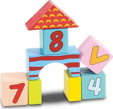Klocki drewniane Smily Play SPW84941 49412
