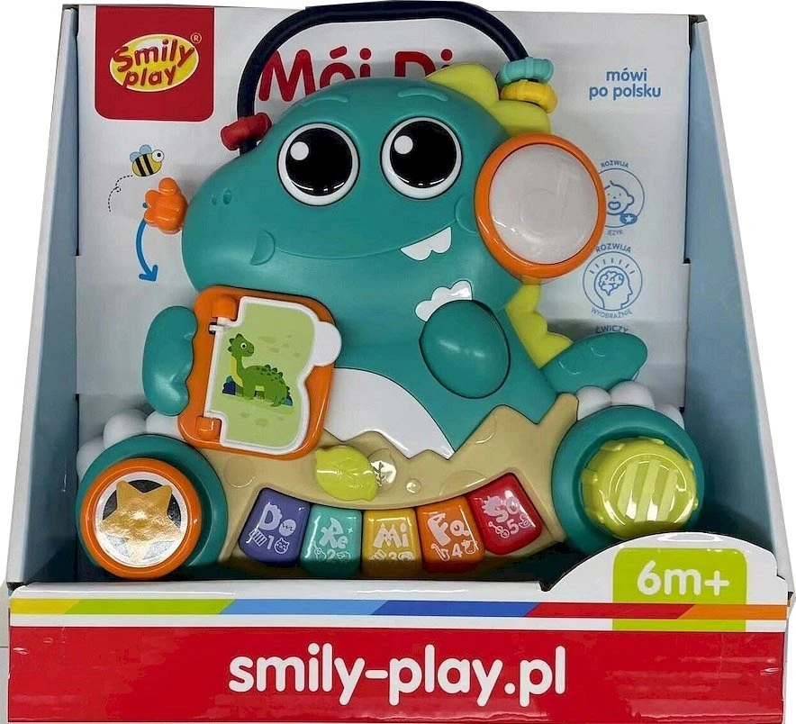 Smily ŠYPSOKIS MANO DINO, muzikinis, interaktyvus, edukacinis.