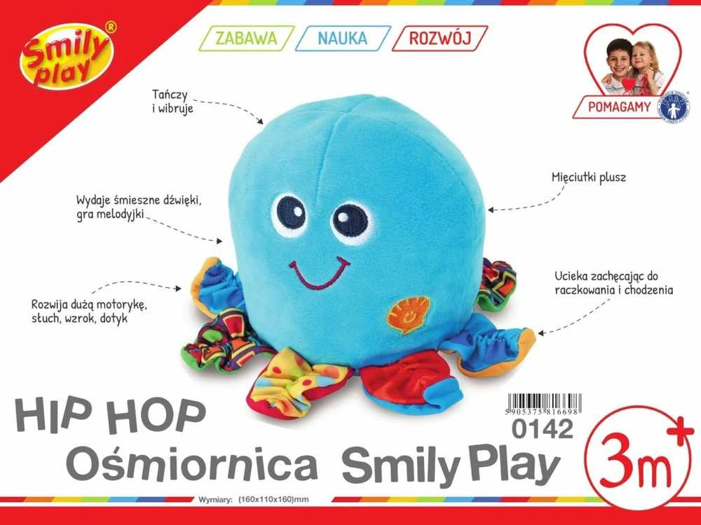 Smily Interaktyvus žaislas WinFun Aštuonkojis, su garso signalais
