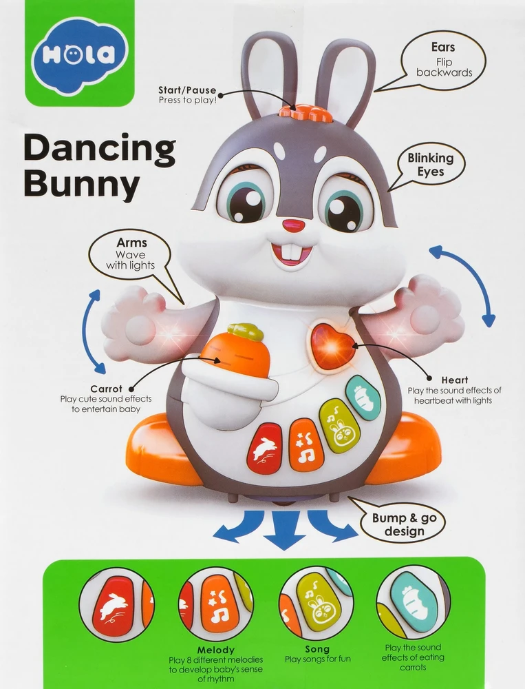 Anek Smily Play Dancing Bunny SmilyPlay HE9991 03379