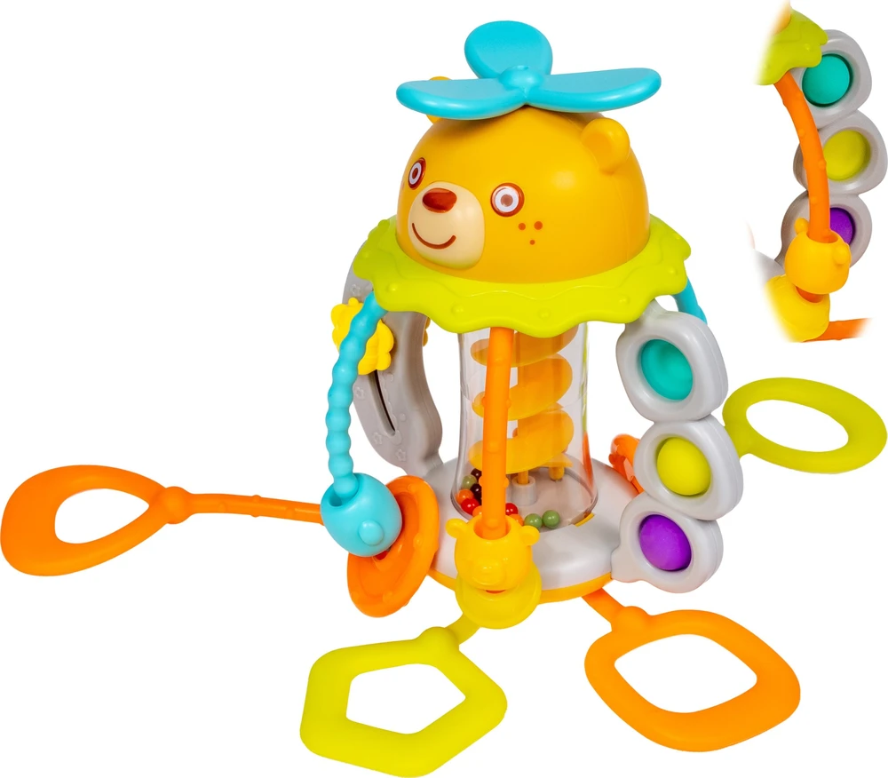 SMILY PLAY HE7916 Meškiuko sensorinis žaislas